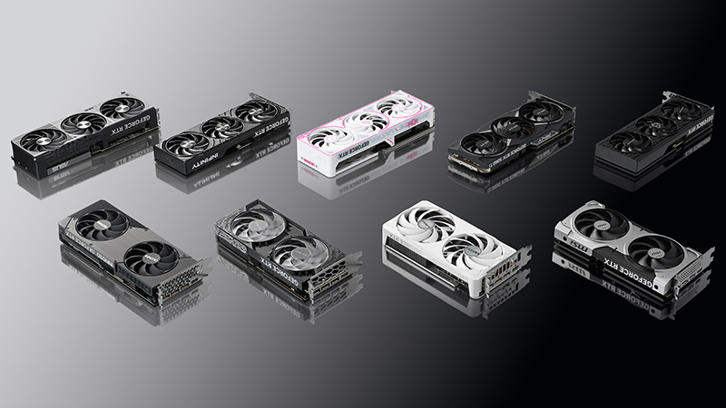 パートナーから発売予定のGeForce RTX 5060 Tiカード