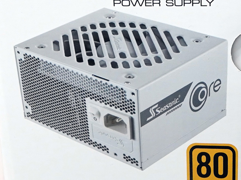 「Core V2 GX-650 ATX3 White（SRP-CGX651-A5A32SF-WH）」