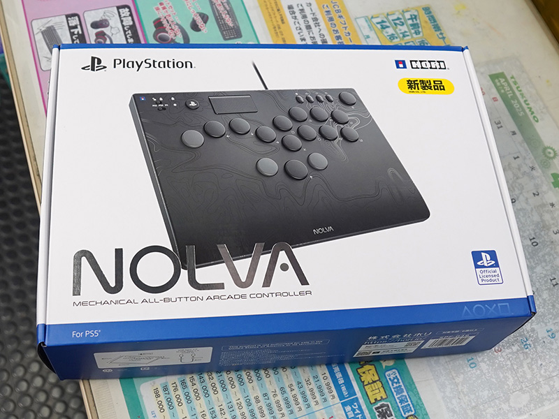 「NOLVA Mechanical ALL-Button ArcadeController for PlayStation 5、Windows PC (SPF-049)」
