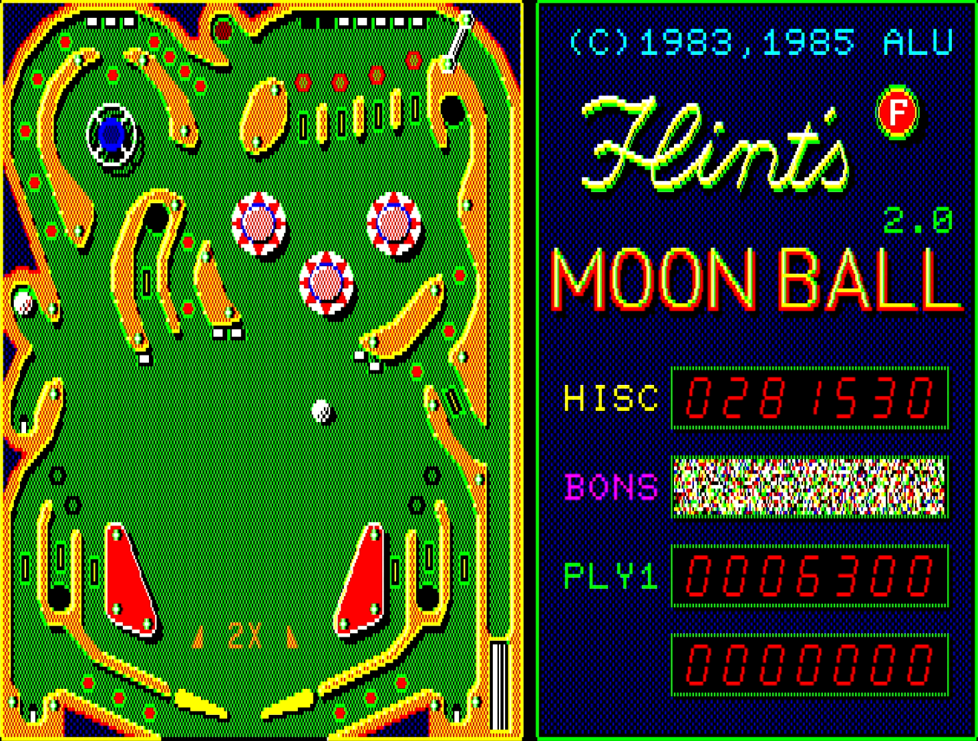左側面中央部分または上面中央部分のマグネットトラッパー(えんじ色の穴)にボールを入れると、電磁石パワーでボールがトラップされ、2個目のボールがトラップされるか台中央の穴(ブラックホール)にボールを入れると2ボールマルチモードがスタート！