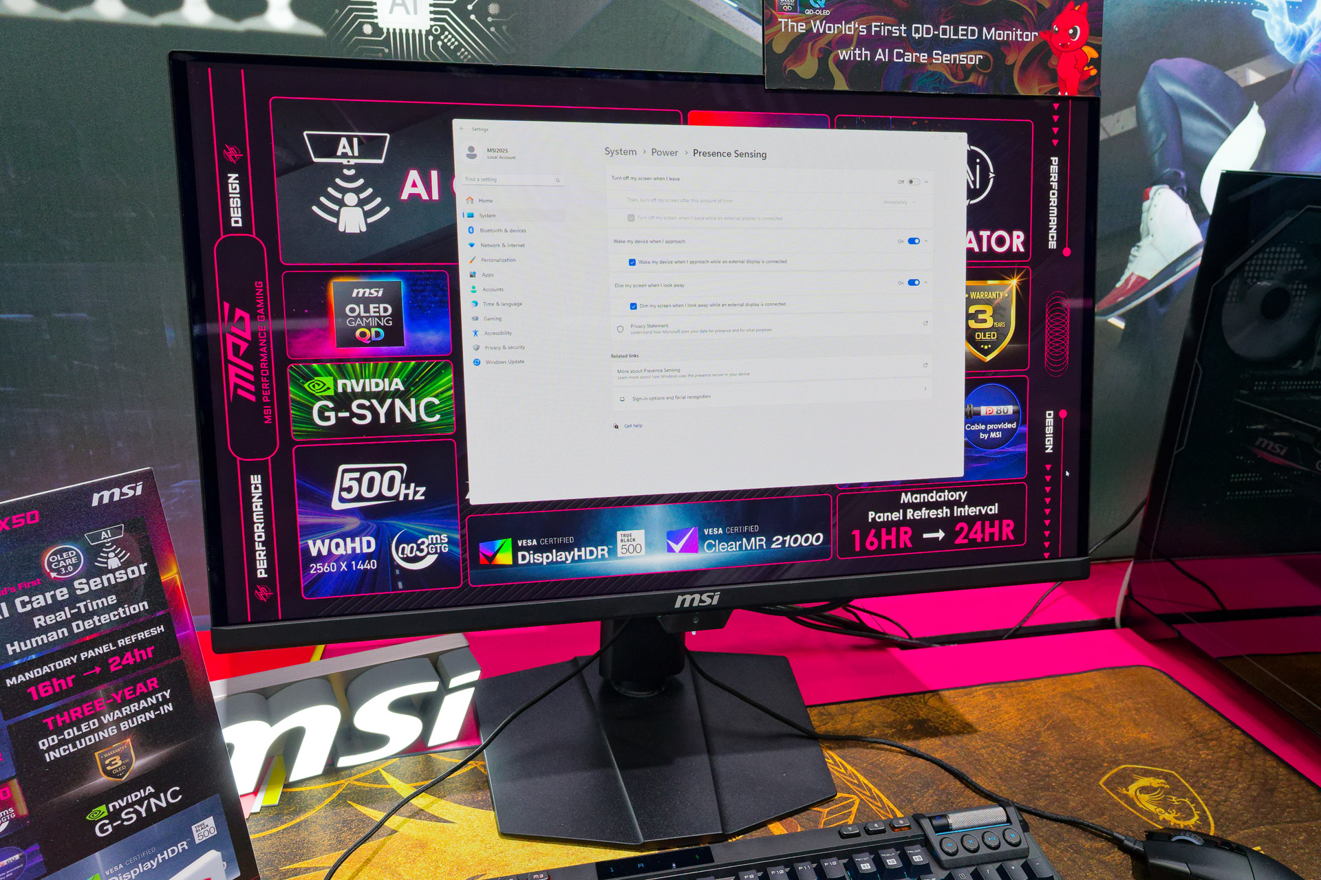 「MPG 271QR QD-OLED X50」