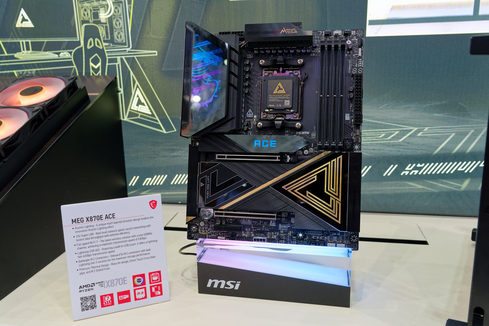 「MEG X870E ACE」、AMD Ryzen版の「ACE」がATXフォームファクタとなってついに登場