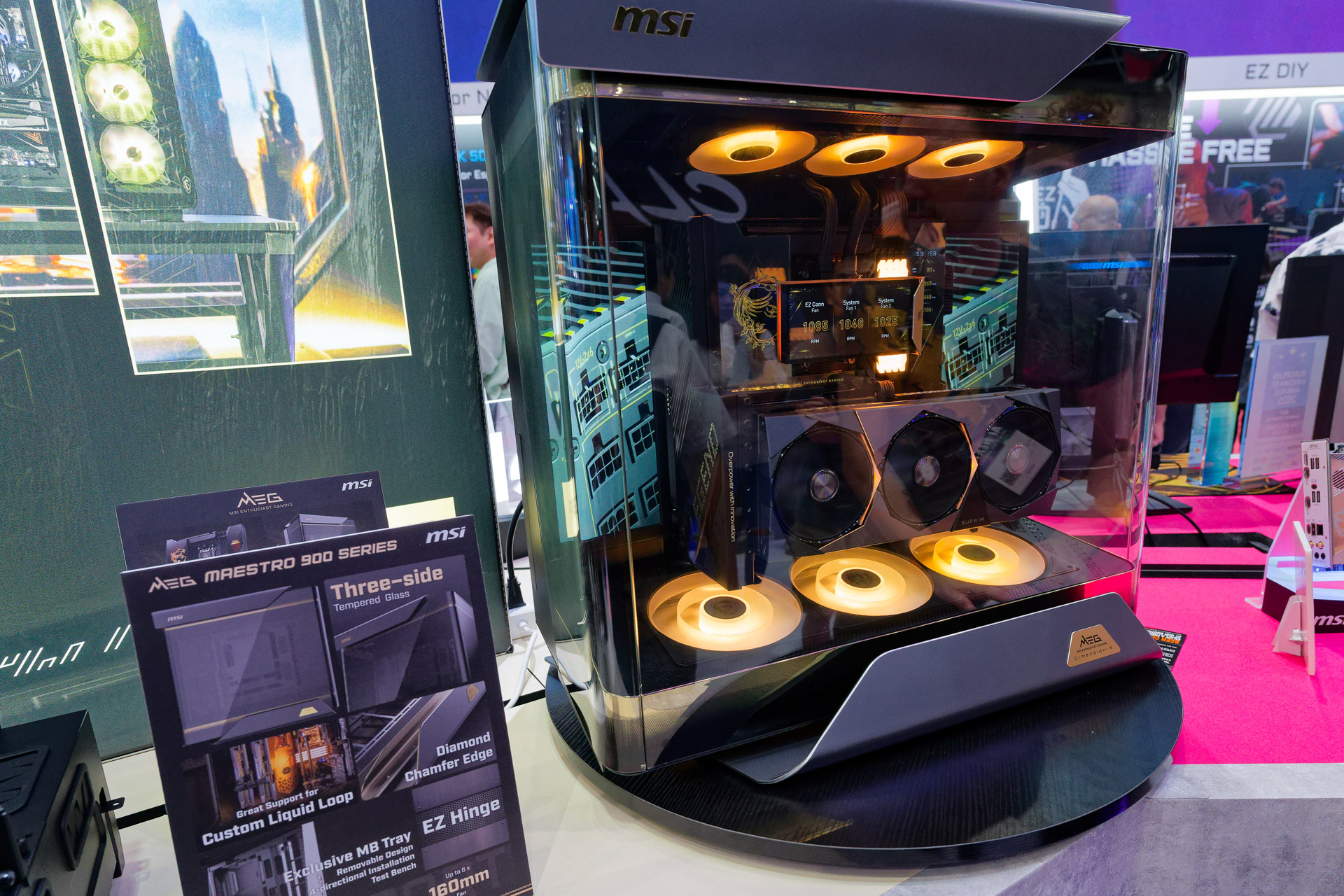 「MEG CORELIQUID E13 360」を組み込んだ例