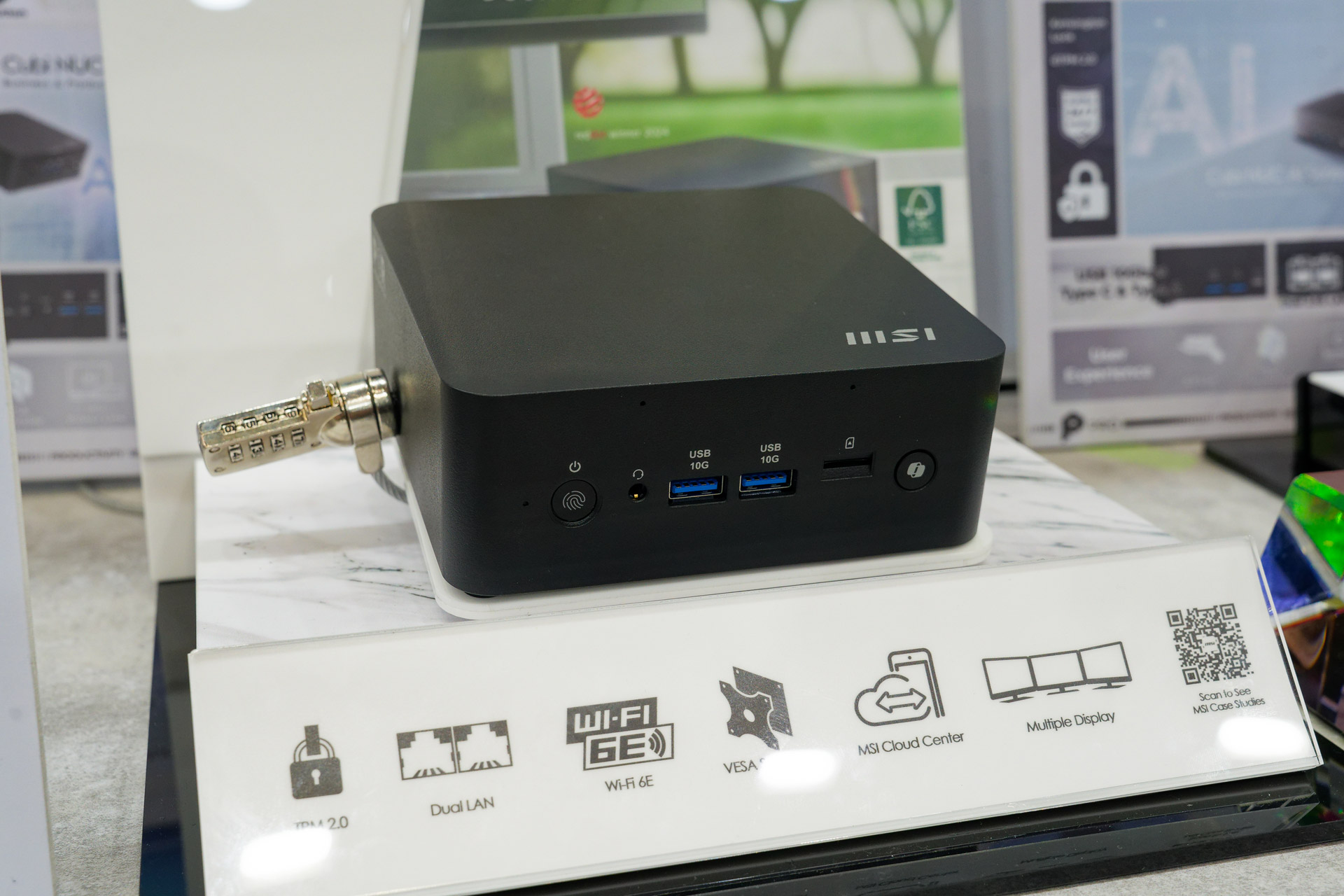 ミニPCとしてはまだ珍しいCopilot+ PC準拠の「Cubi NUC AI+」