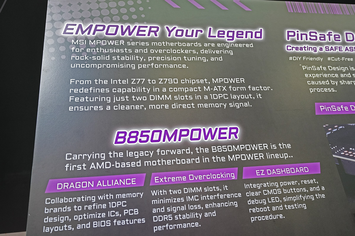 MPOWERシリーズは主にIntel向けに展開されていたが、Ryzen向けは珍しい