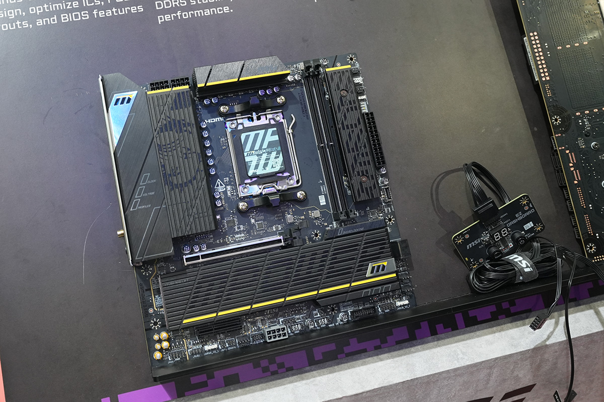 メモリオーバークロック性能に特化した「B850MPOWER」