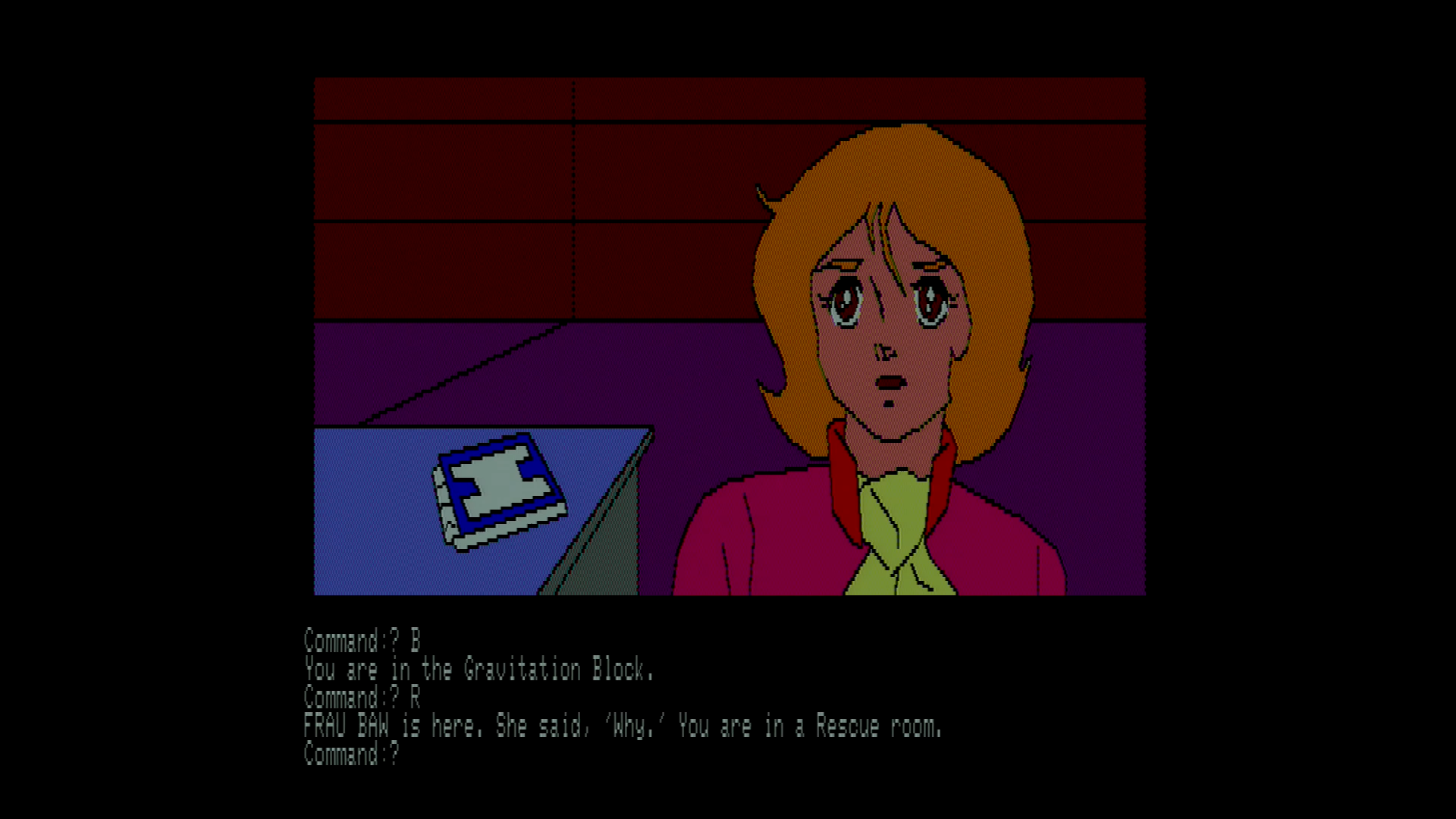アドベンチャーパートは、オーソドックスな造りになっています。必要最低限のフラグさえ立てれば先へと進めるのですが、せっかくなので登場人物達には会っておきたいところです。