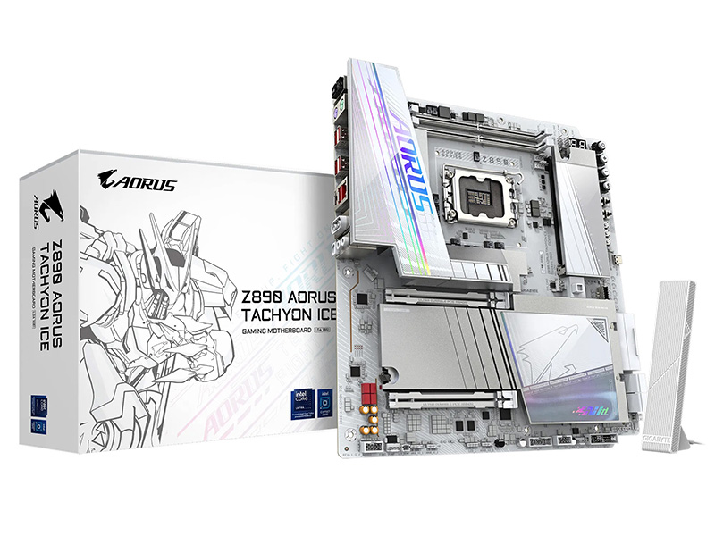 「Z890 AORUS TACHYON ICE」