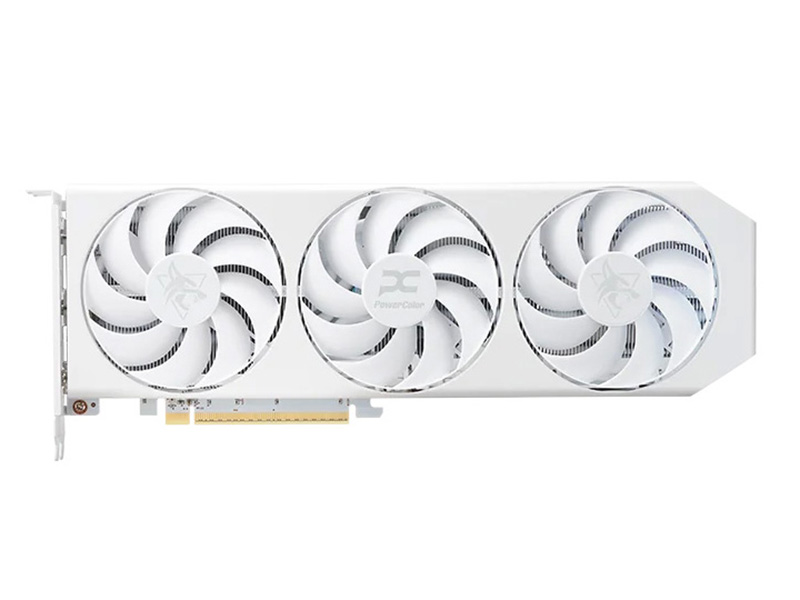 「Hellhound Spectral White AMD Radeon RX 9060 XT 16GB GDDR6（RX9060XT 16G-L/OC/WHITE）」