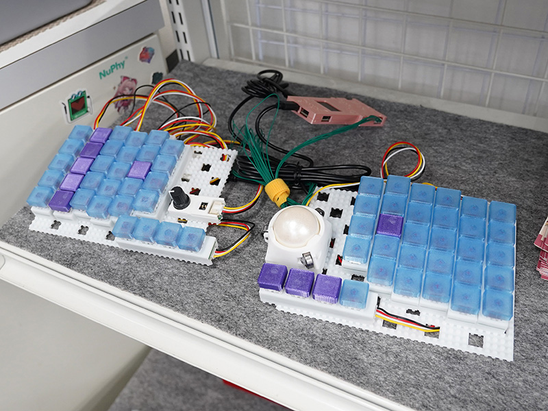 「くっつきー スターターセットDX」完成品サンプル