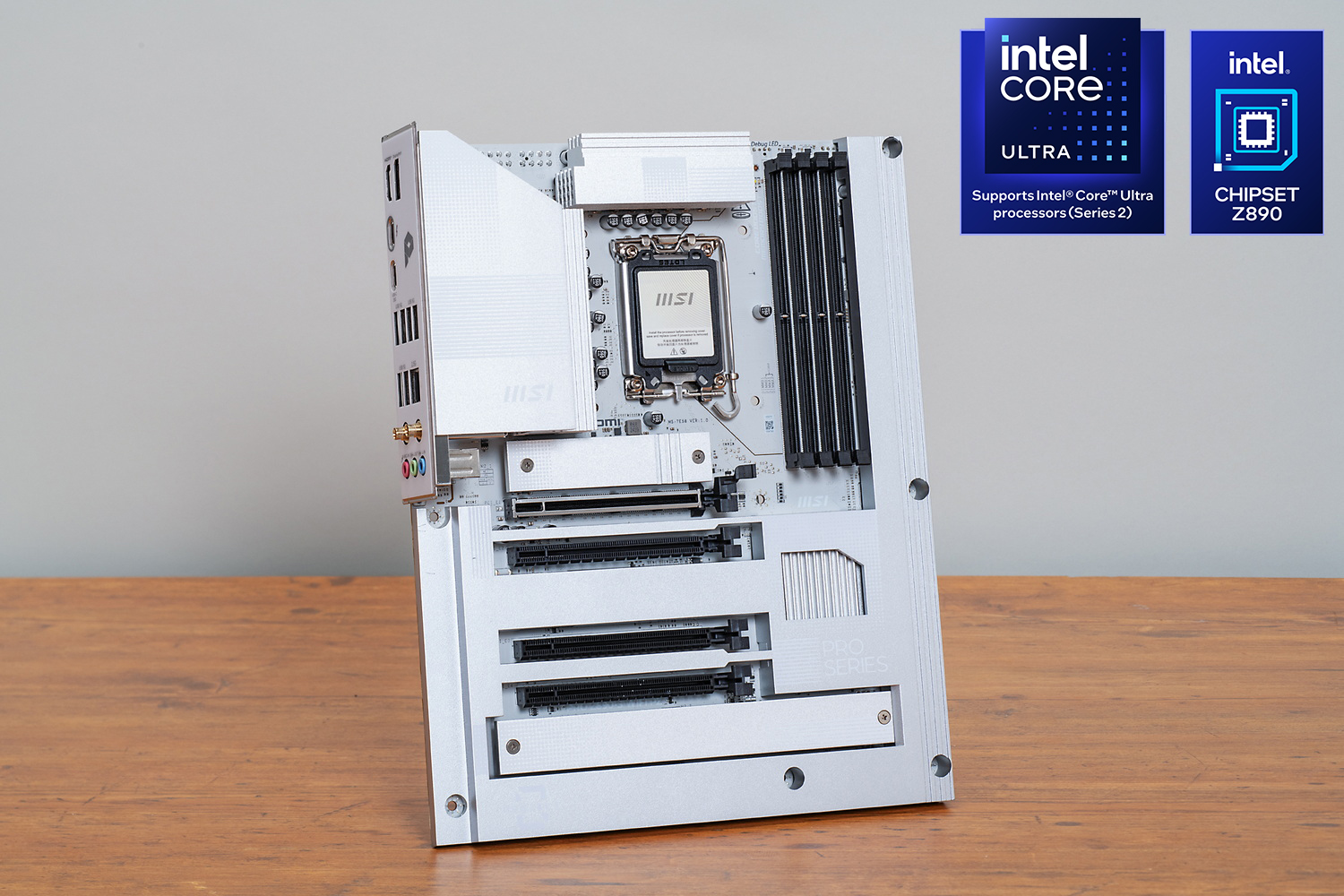 PROJECT ZERO仕様の最新マザーボード「PRO Z890-S WIFI PZ」