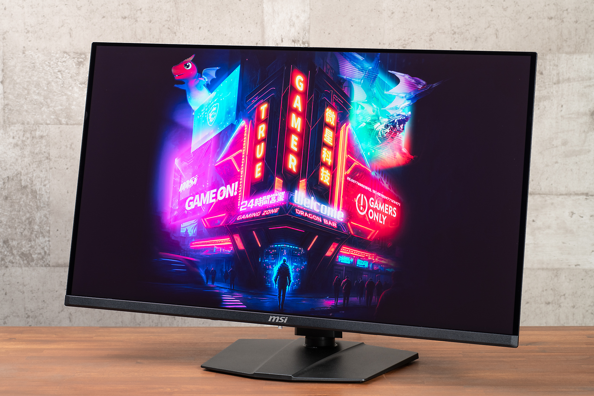 ビビットなカラーのイラストを表示するのは得意