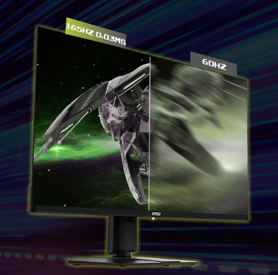 ブレの少ない表示性能もウリとされている