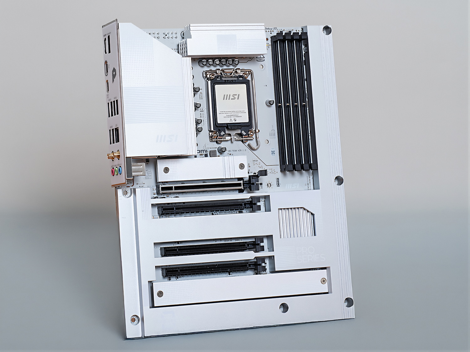 MSIのPROJECT ZERO対応マザーボード「PRO Z890-S WIFI PZ」