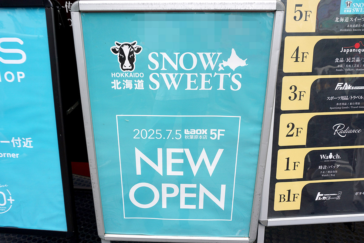 ラオックス 秋葉原本店(7月12日撮影)