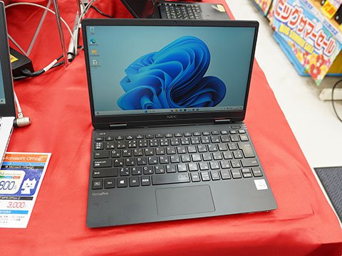 NEC Core i5-10210Y 第10世代 2020年製 ノートパソコン Core i5-10210Y搭載のNEC製12.5型モバイルノートが19,800円