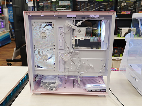 新品ラス１　ピンク パソコンケース（中身はフルオーダーメイド出来ます） 新品ラス1ピンク パソコンケース（中身はフルオーダーメイド