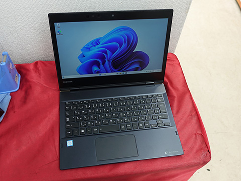 タブレットスタイルもOKな「dynabook VC72/J」が27,800円！Core