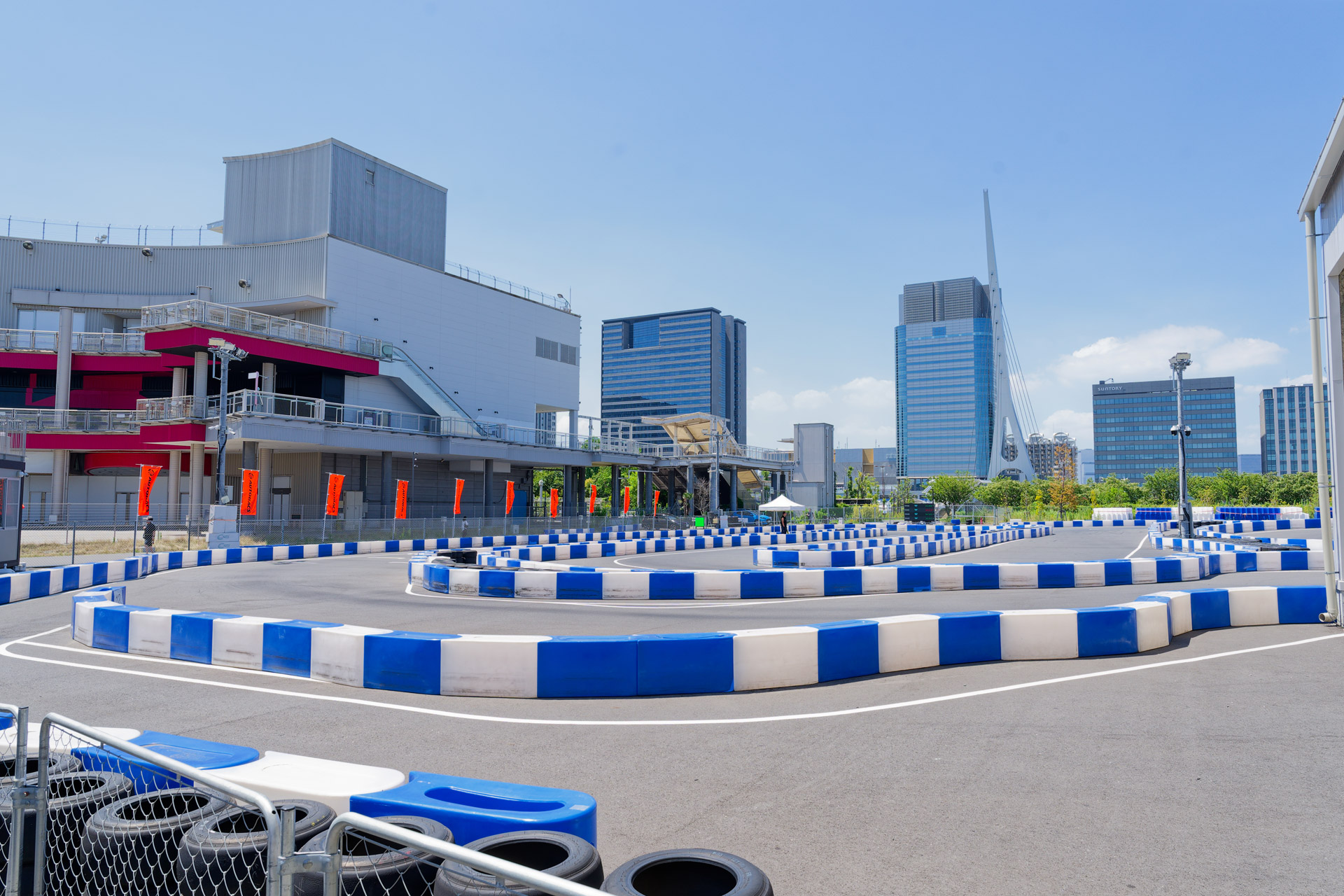 記念イベントの会場となったシティサーキット東京ベイ。今では23区内唯一のカートコースがある