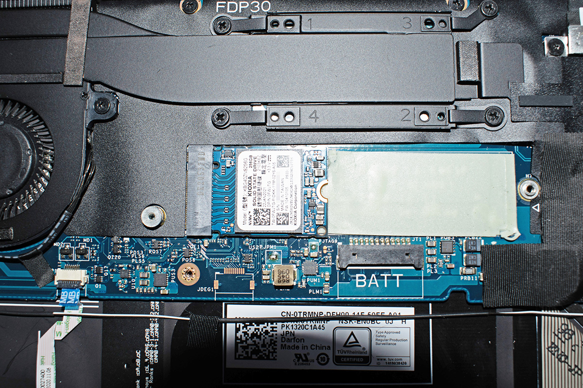 【9】M.2スロット本体は2280までのサイズに対応している