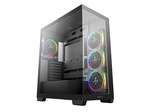 ★DeepCool ミドルタワー PCケース CG580 4F DeepCoolのピラーレスPCケース「CG580 4F V2」が発売、ARGB