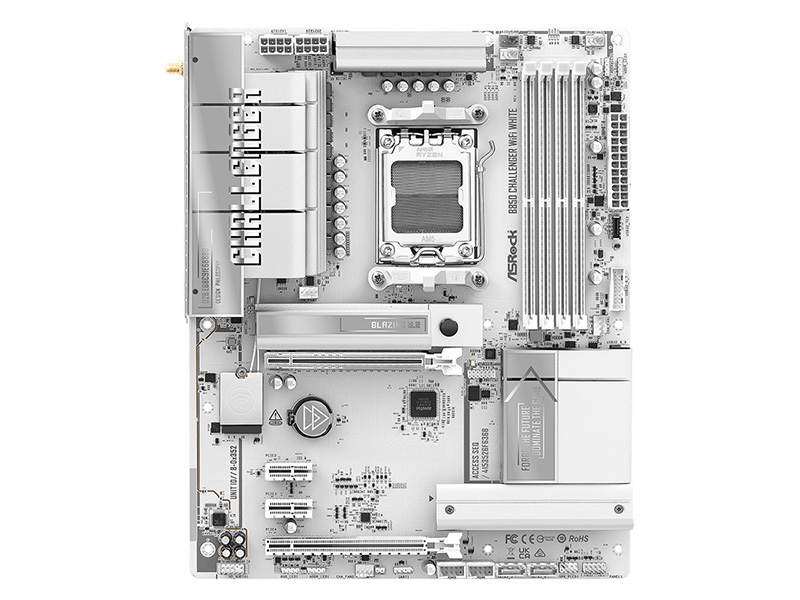 「B850 Challenger WiFi White」
