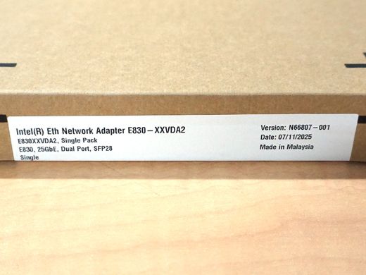 Intel製の25GbE対応ネットワークカード「E830-XXVDA2」が入荷 - AKIBA