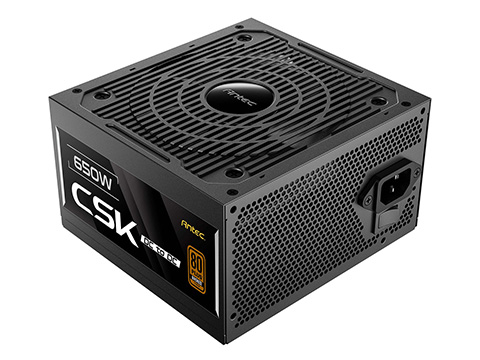 Antecの650W電源「CSK650DC」が発売、80PLUS BRONZE認証取得 - AKIBA