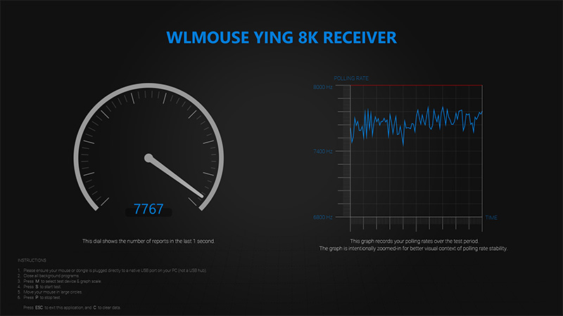 ポーリングテストアプリでも8Kポーリングの接続を確認できた
