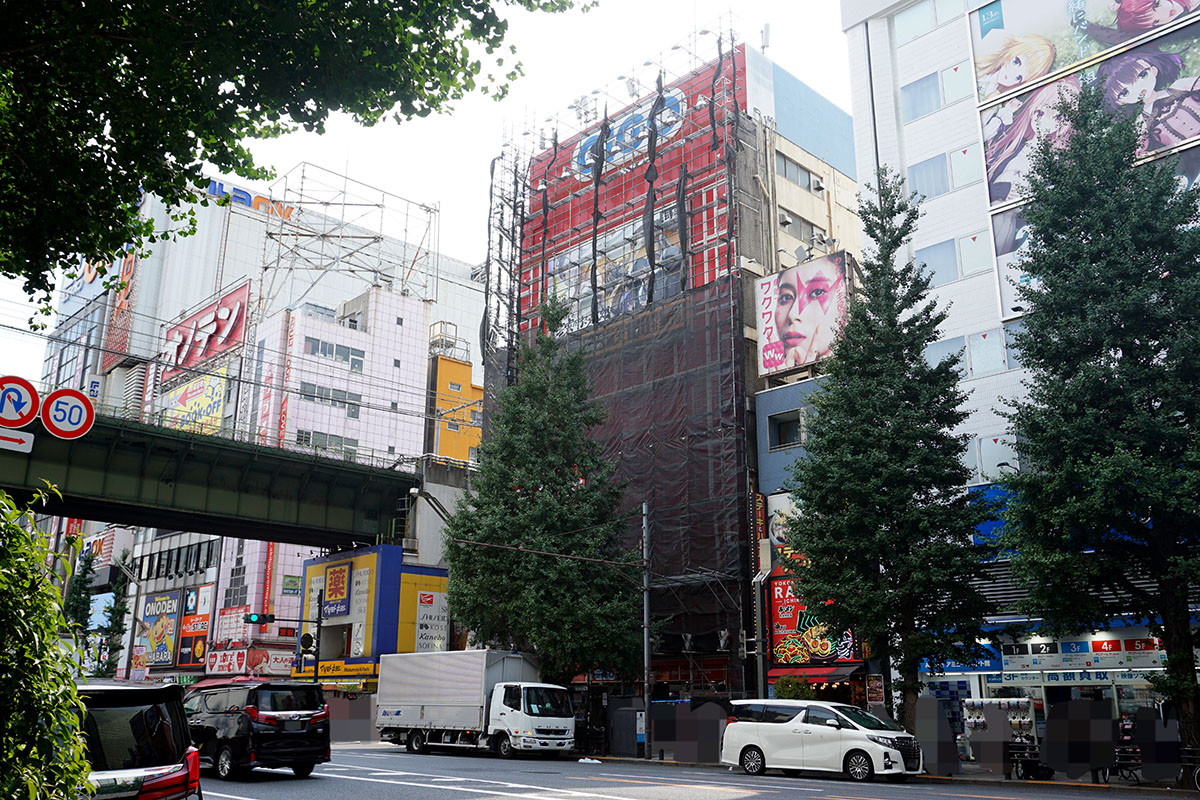 GiGO秋葉原1号館(8月9日撮影)