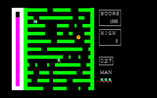 主人公の最初の目的は、IDカードを全員に配ることです。そのためには艦内すべてを回らないといけないのですが、その道中では1981年に『I/O』に掲載された『スペースマウス』のリメイク版を遊ぶことができたり、ほかにも楽しい(?)イベントが待っています。