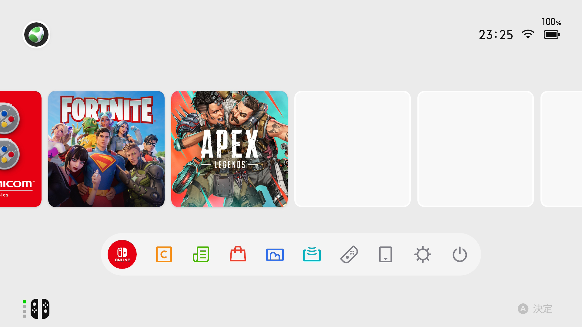 Switch 2接続後、40分ほどゲームをプレイすると充電が完了した。ゲームを実行しながらでも充電できるだけの電力供給が確保できていたことになる