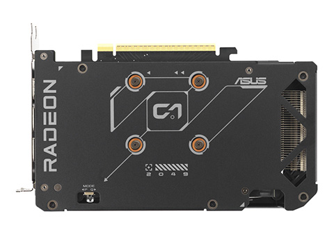 デュアルファンクーラーを搭載した「ASUS Dual Radeon RX 9060 XT 16GB