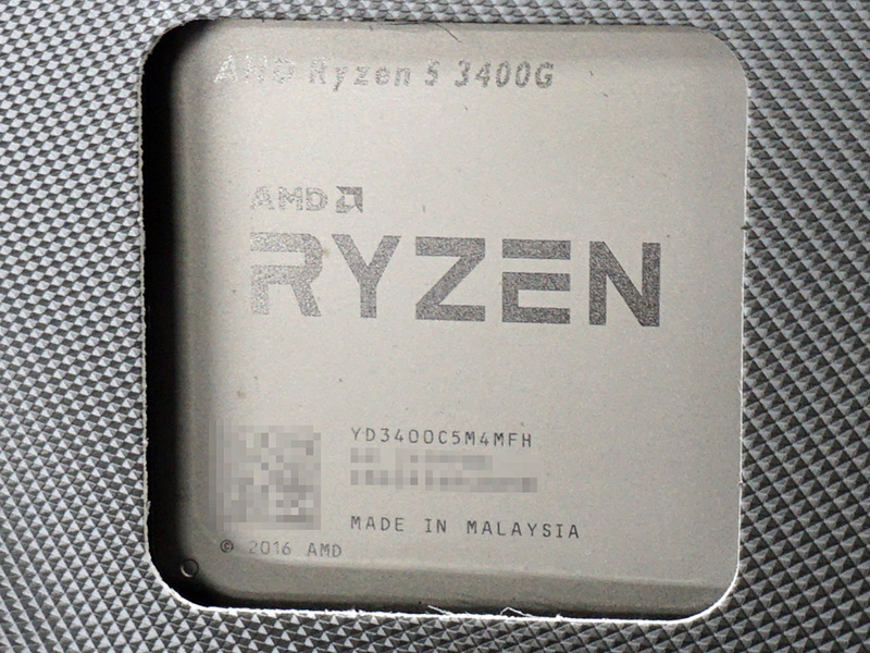 Ryzen 5 3400G