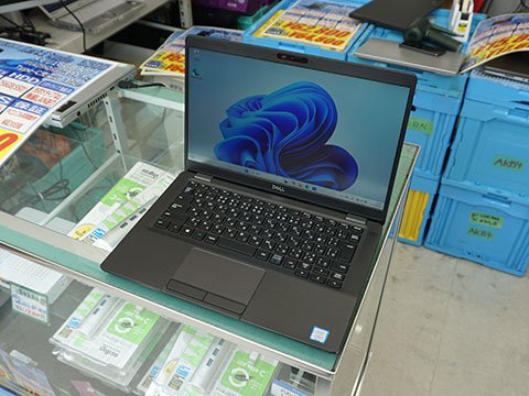 中古優良 LATITUDE 5300 第8世代i5 SSD256GB ノートPC DELL 中古ノートパソコン Latitude 5300 第8世代 Core i5 メモリ