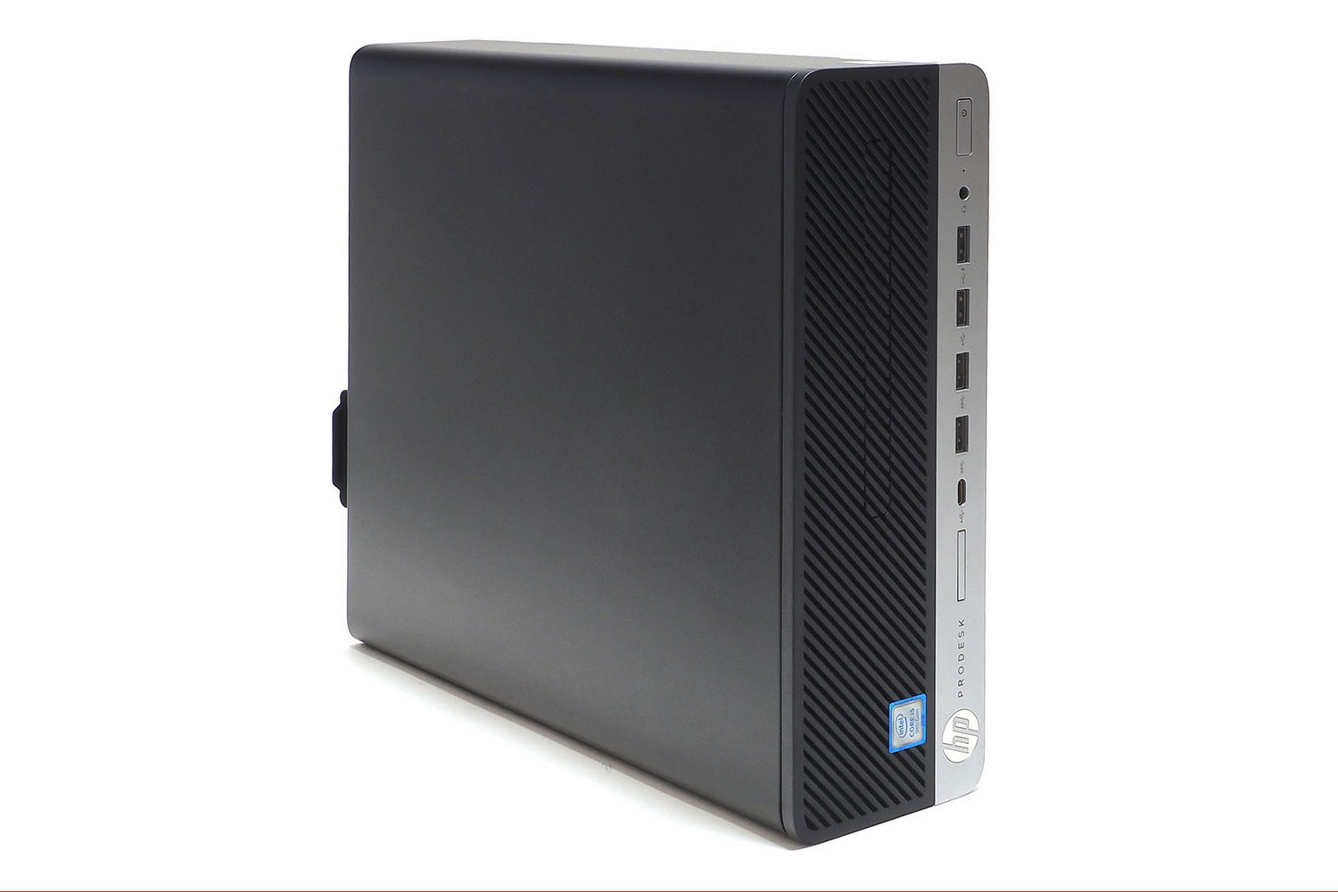 検証機として用意したHP ProDesk 600 G5 SFのリファービッシュ品。企業向けのリースアップ品とあってWindows 10 Pro搭載PCも多い。当然アップグレード後はWindows 11 Proとして利用可能だ