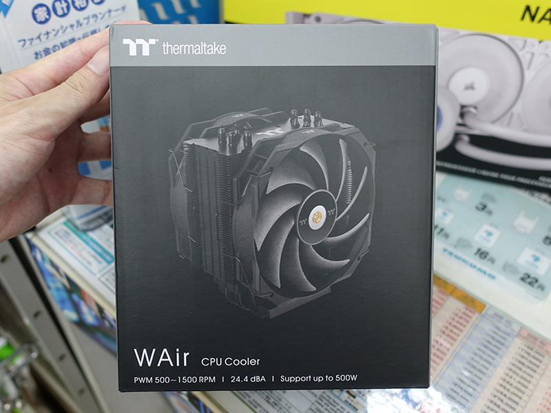 「WAir Air cooler Black（CL-P140-CA14BL-A）」