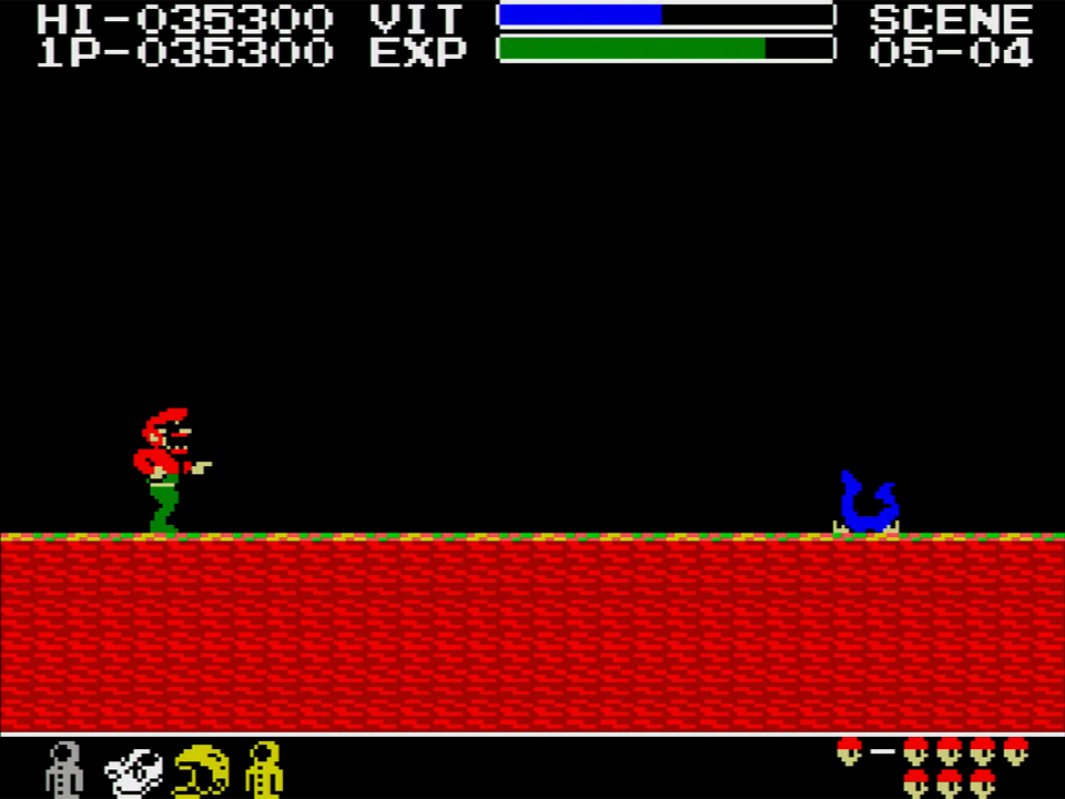 グーニーズ全員を助けるとドクロマークの扉が開き、そこに入れば1ステージクリア！　しかし、すぐにまたさらわれてしまうわけですが……。