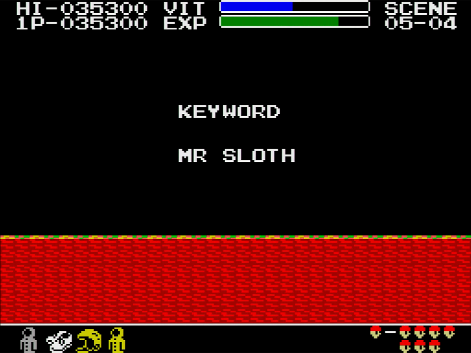 ステージクリア時に表示されるキーワードをメモしておけば、次回プレイはそこからスタートできます。今なら、スマートフォンで撮影すれば書き写し時の間違いもありません。