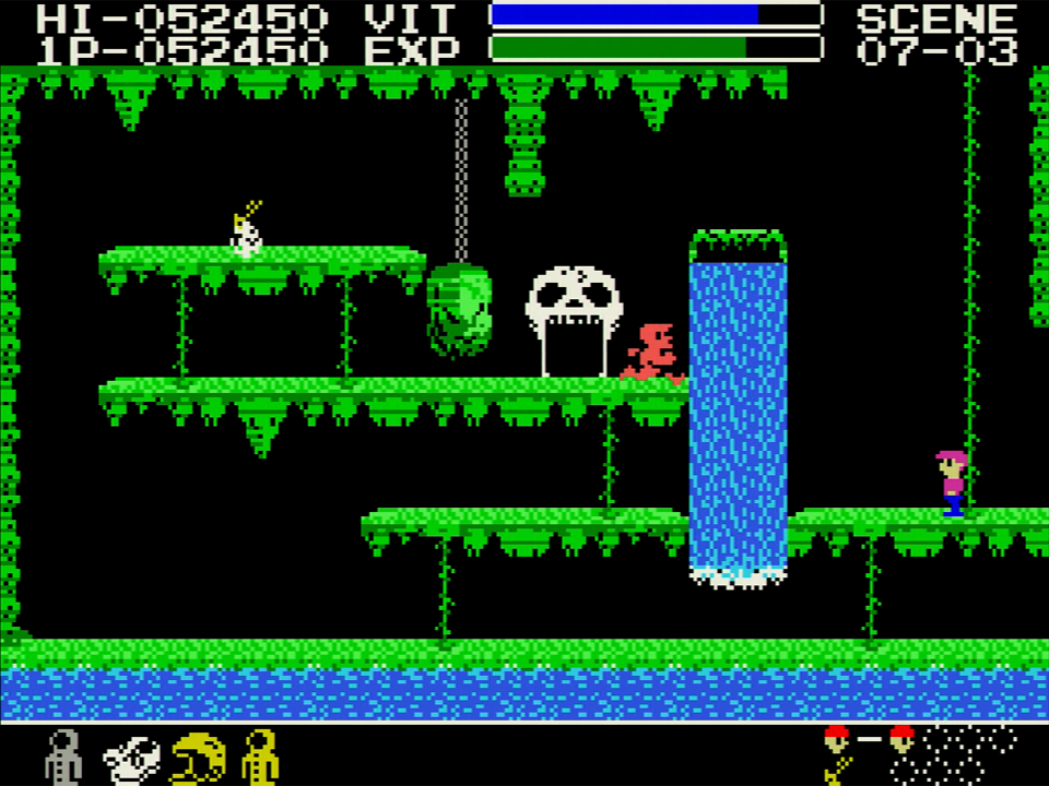 フラテッリーギャングは、色の違いで移動速度が変わってきます。また、遠距離から撃ってきたりもするため、常に気を配る必要がありました。