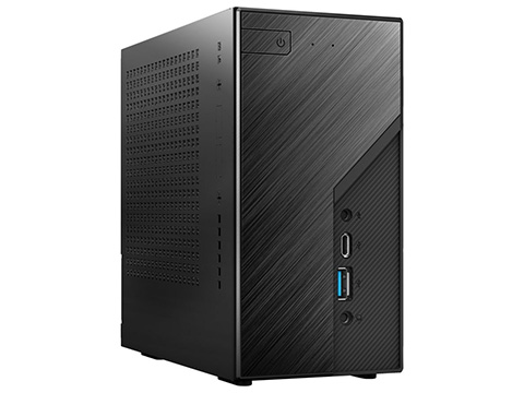 Desk Mini ミニデスクトップPC ベアボーンキット完成品 8リットルの理想形、ASRockからGPU搭載可能なミニPCベアボーン