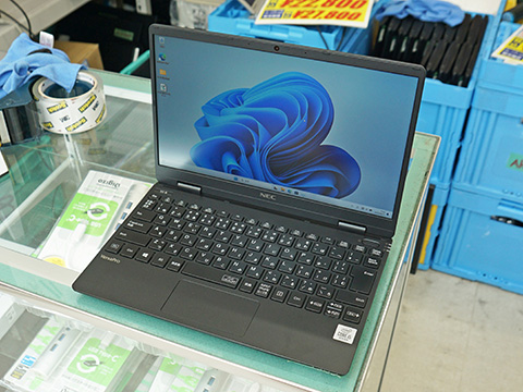 NEC製12.5型ノートPCが19,800円！Core i5-10210YやWindows 11