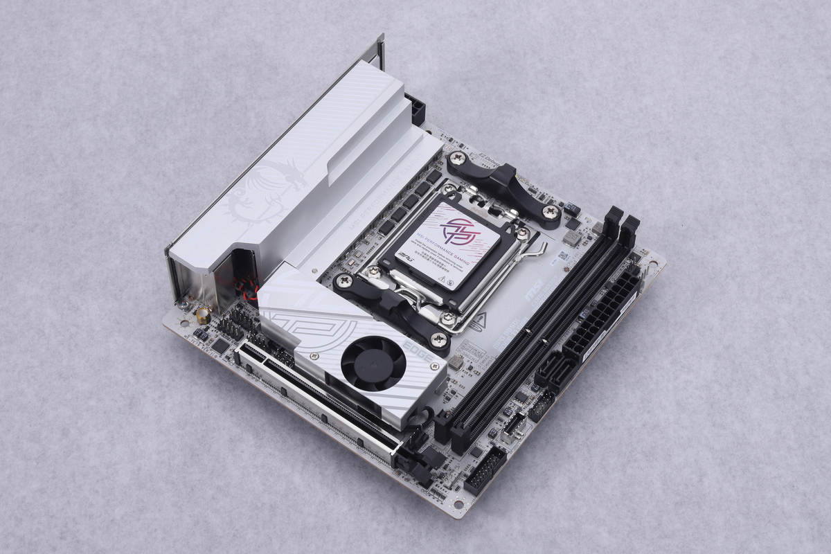 Mini-ITX規格に準拠するMSIのB850マザー「MPG B850I EDGE TI WIFI」