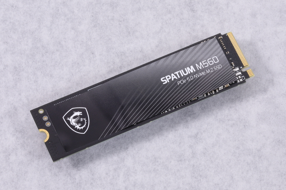MSIのPCIe 5.0 SSD「SPATIUM M560 2TB」