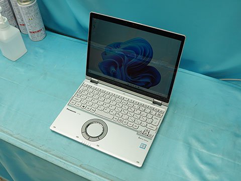 360度回転パネルを備えた2in1 PC「Let's note CF-QV8TFAVS」が