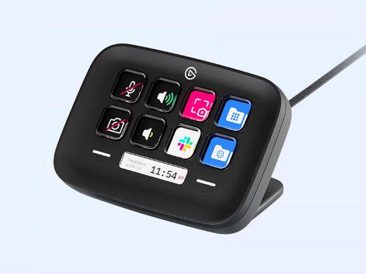 Elgatoのショートカットキー「Stream Deck Neo」にブラックの新