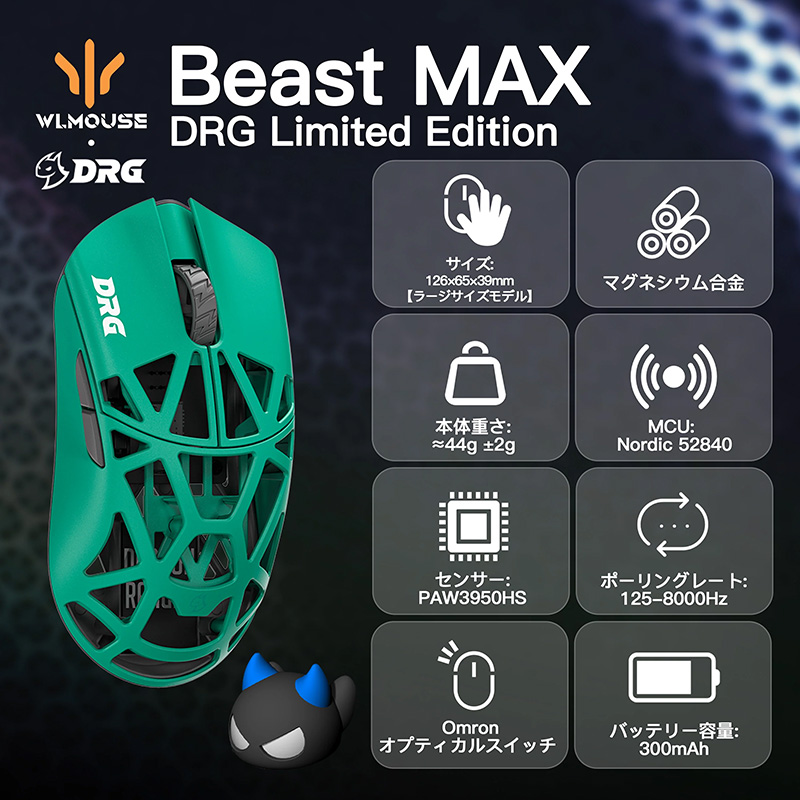 Beast X Max DRG Limited Edition DRG Green