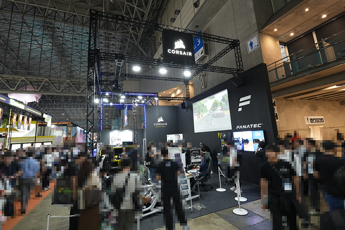 東京ゲームショウ2025のCORSAIRブース
