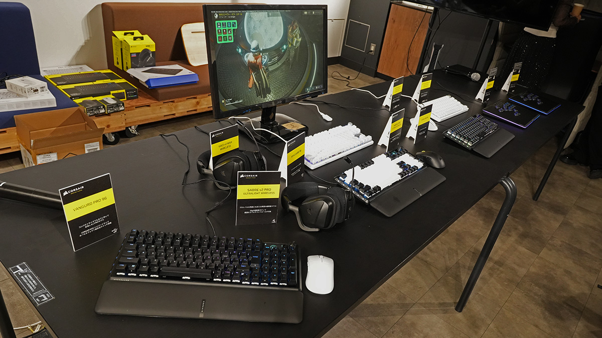 CORSAIR製ゲーミングデバイスの最新モデル