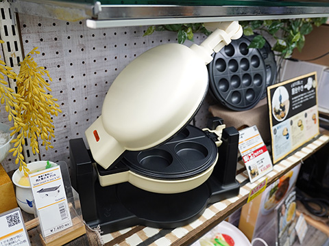 自宅でたい焼きなどが楽しめる屋台焼きメーカー「ぐるり庵」がサンコー